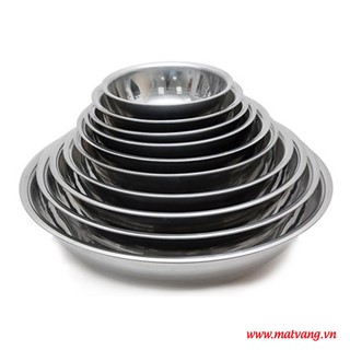 Bộ thau Inox 10 cái