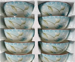 Bộ chén bông 10 cái 02