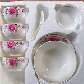 Bộ bàn ăn bông hồng BA07