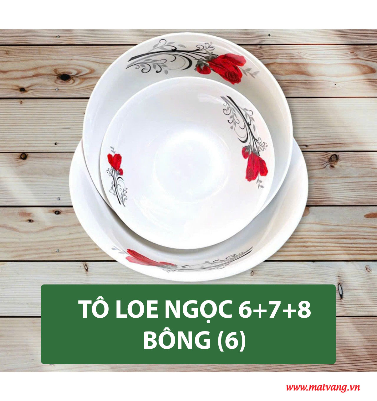 Tô Loe Ngọc 6+7+8 Bông 6