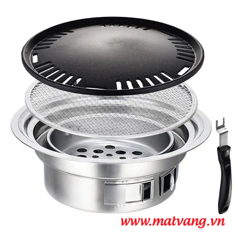 BẾP NƯỚNG INOX 2 VĨ LỚN/NHỎ