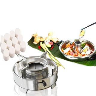Stainless steel alcohol stove