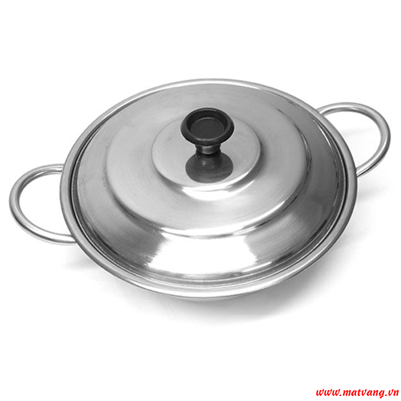 Nồi lẩu nắp inox size 22 cm